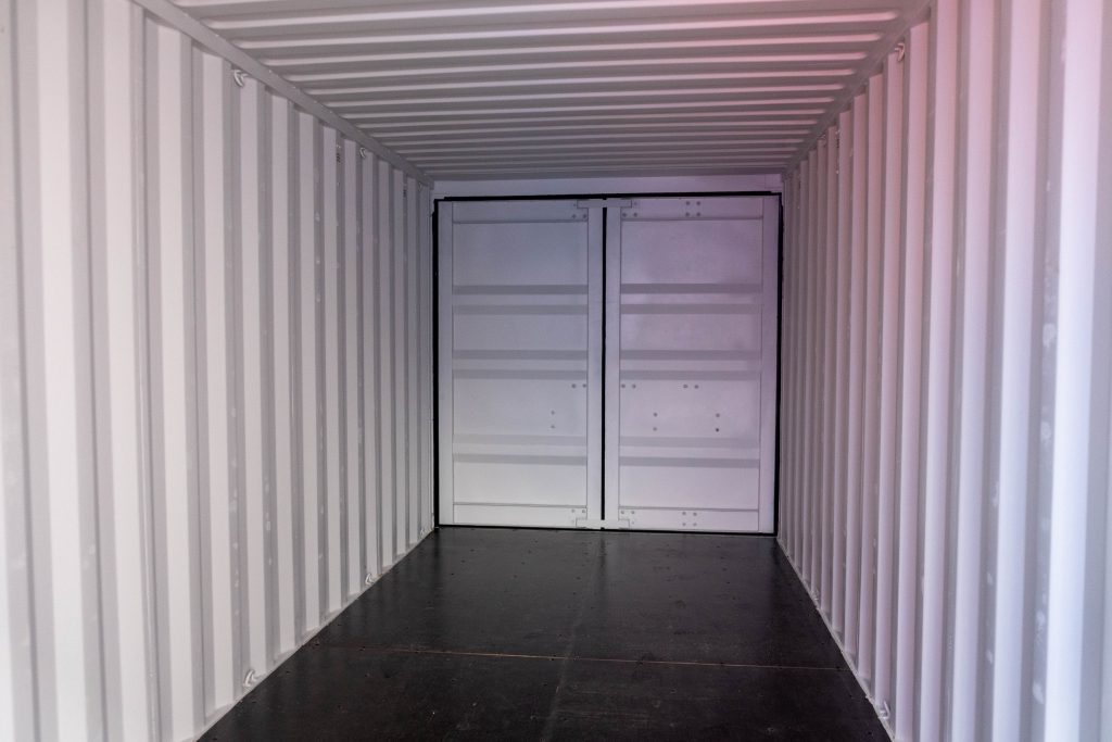 Contenedor de doble puerta de 20 pies usado