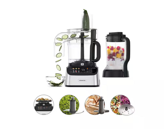 Kenwood Procesador de alimentos con licuadora MultiPro OneTouch FDM73.480SS
