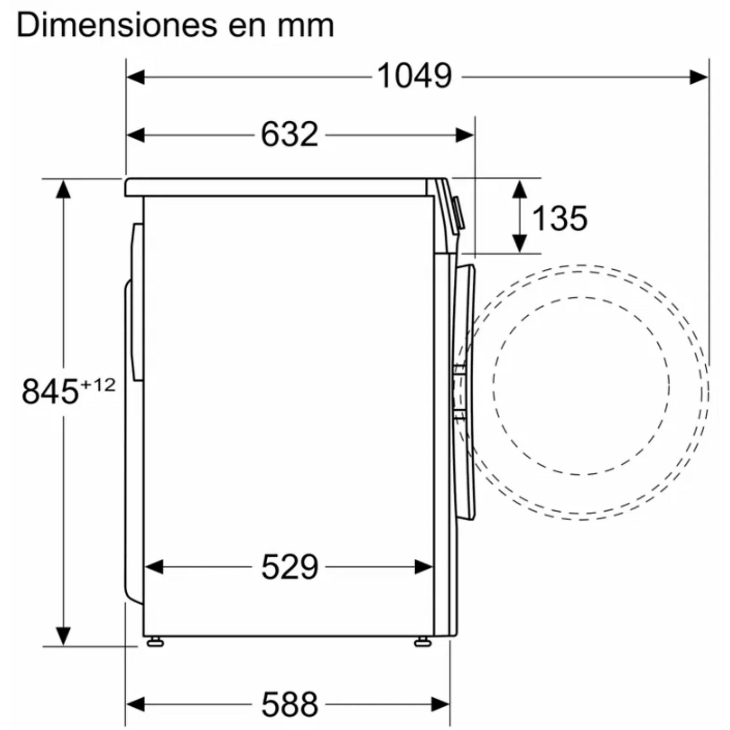 Bosch WGG254Z4ES, Serie 6, 10 kg