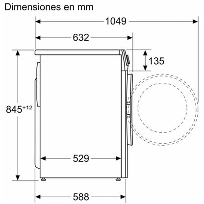 Bosch WGG254Z4ES, Serie 6, 10 kg